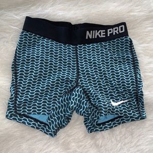 Nike pro girl shorts